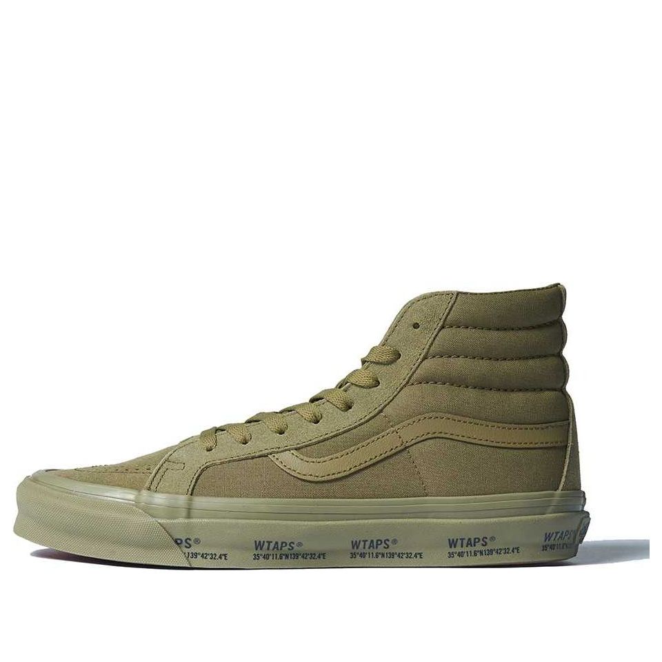 

Кроссовки Vans Vault by OG SK8-HI LX x WTAPS VN0A4BVBCX6-WTAPSOLIVEDRAB