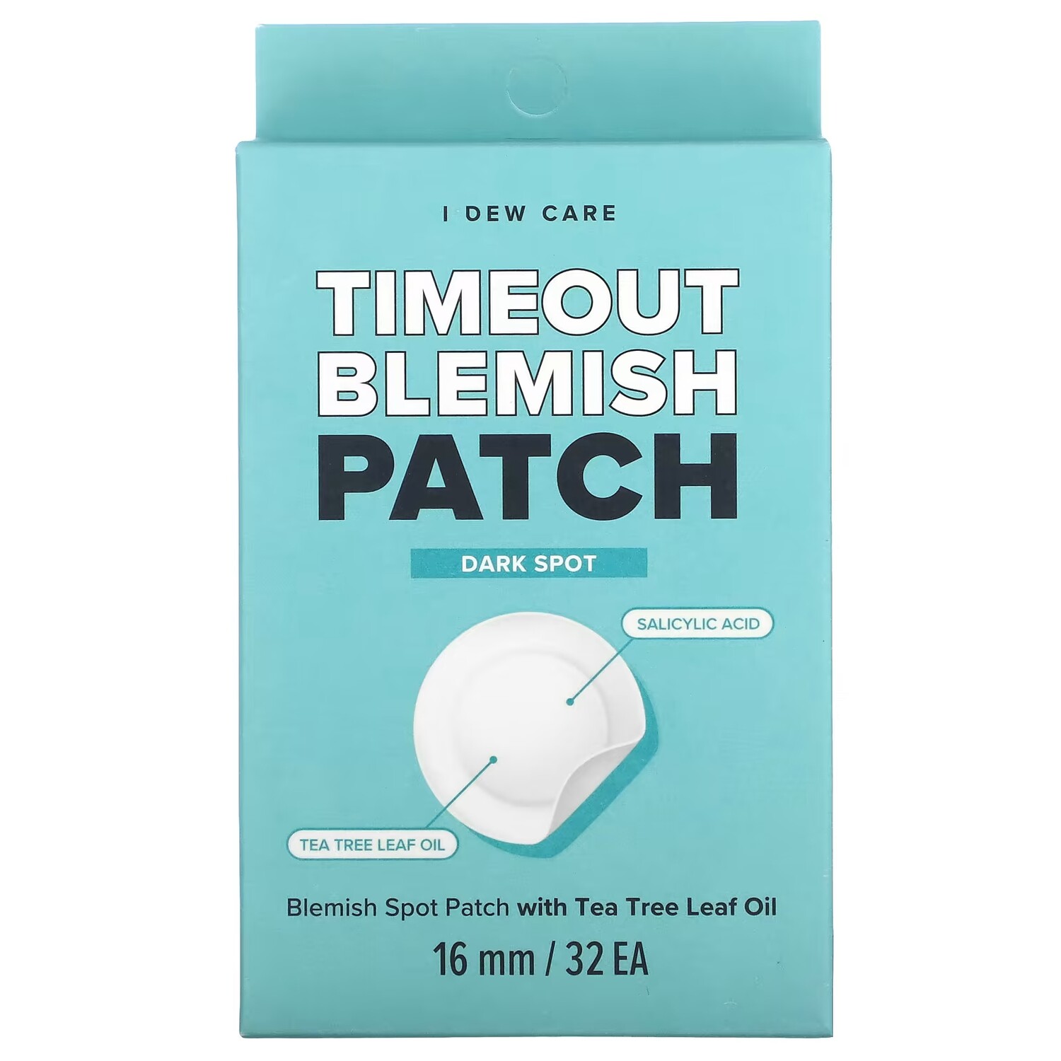 

Патчи от пятен I Dew Care Timeout Blemish Patch Dark Spot, 32 патча