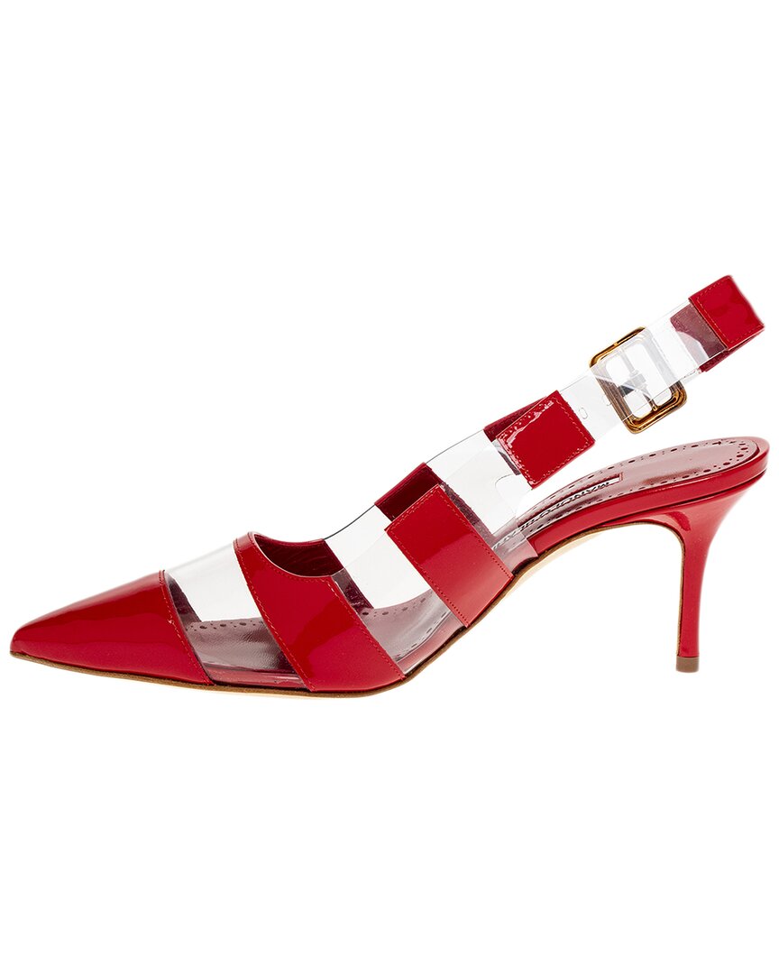 Туфли женские Manolo Blahnik, красный — фото 2