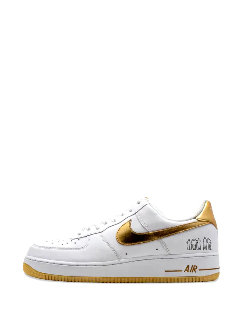 Кроссовки Air Force 1 с логотипом Swoosh Nike, белый