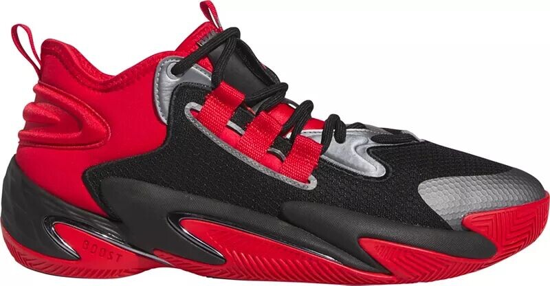 

Кроссовки Adidas BYW Select Basketball, красный/черный/серый