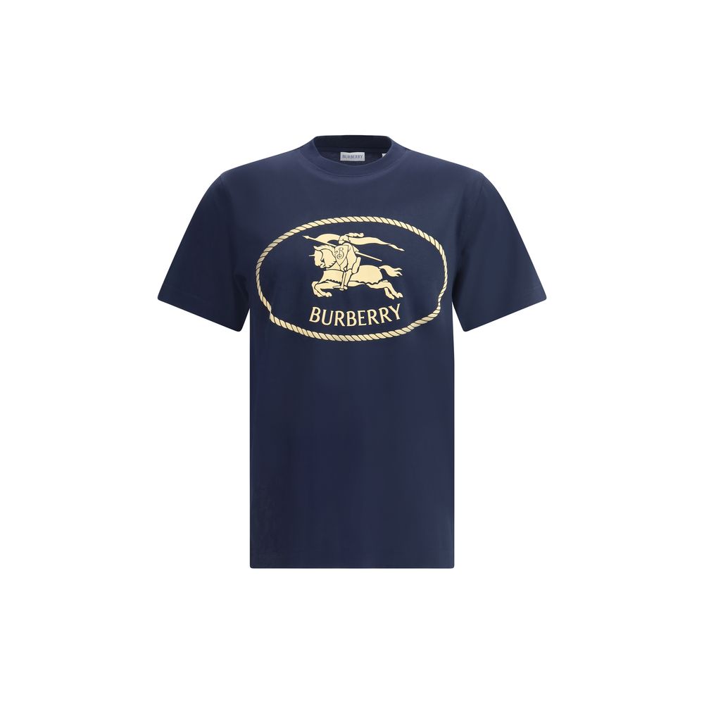 

Футболка с логотипом Burberry, синий