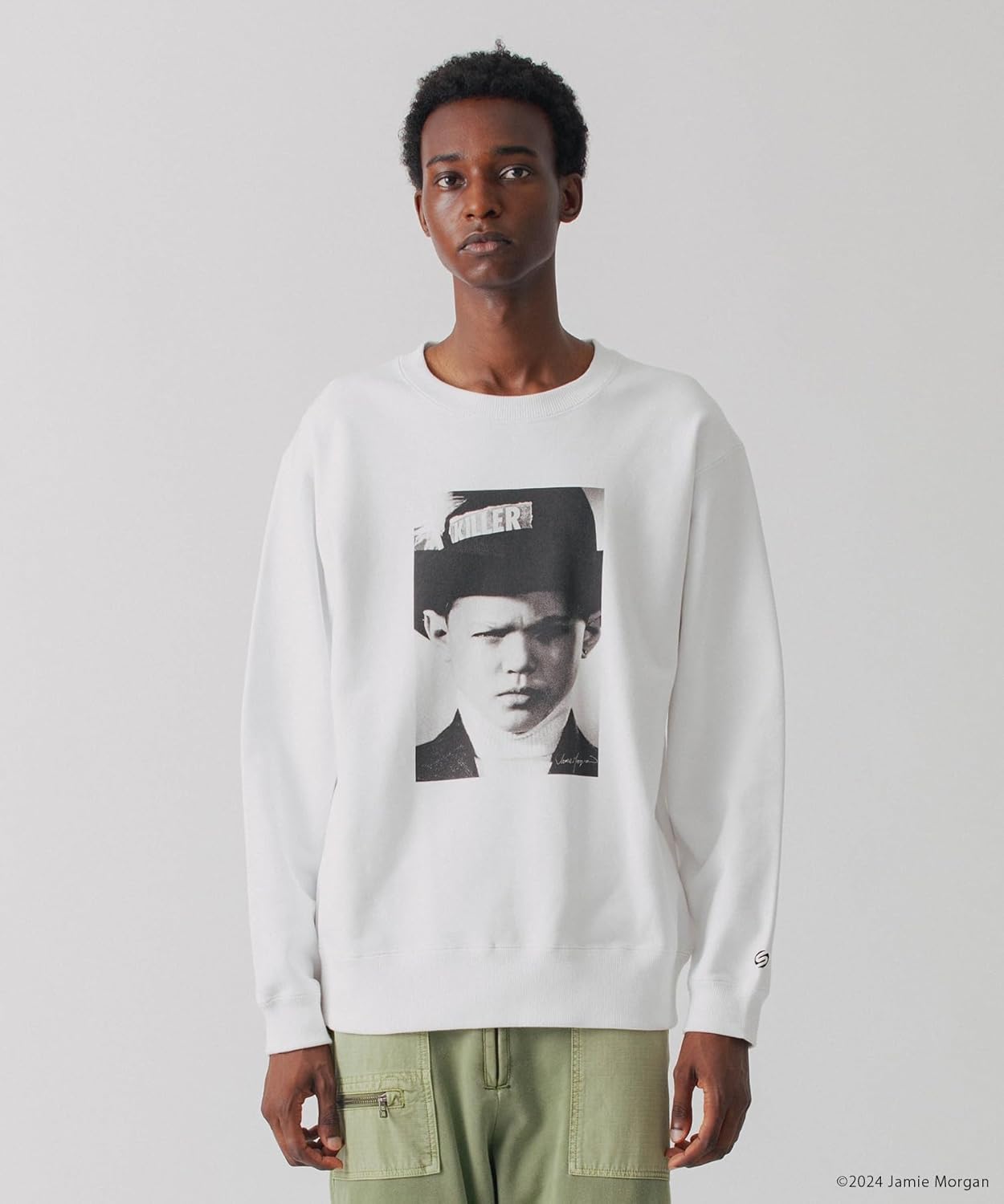 

Мужская толстовка Cyrus x Толстовка JAMIE MORGAN Silas, белый