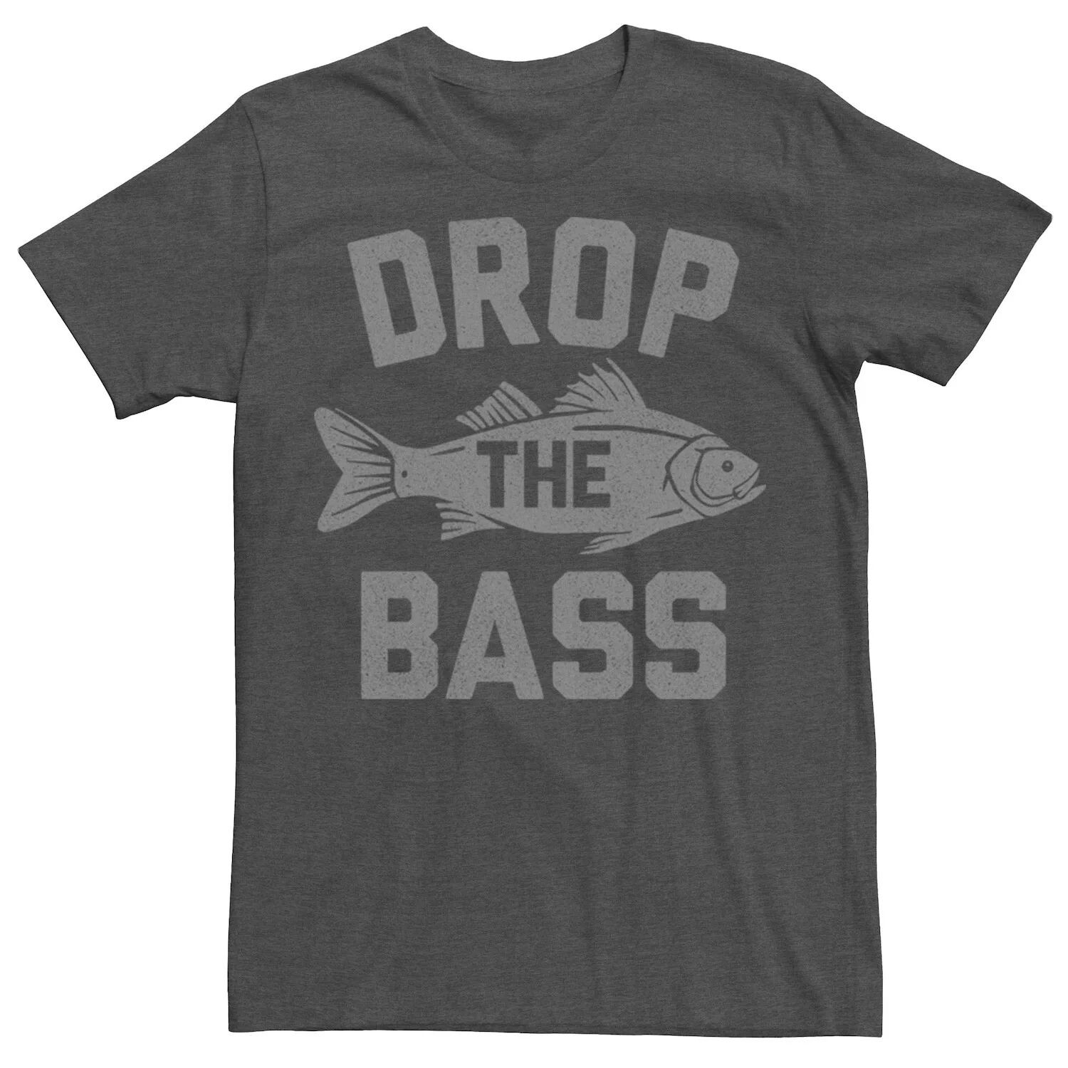 

Мужская футболка с рисунком Drop The Bass Fish Joke Licensed Character