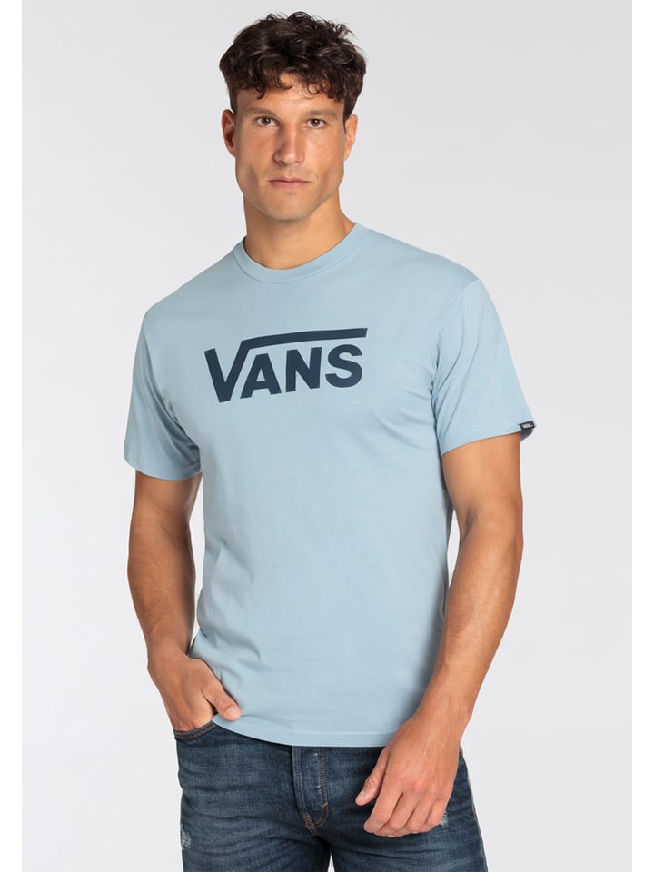 

Футболка Vans, светло-синий