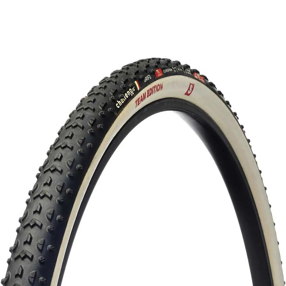 

Гравийная шина Challenge Team Edition Grifo Tubular 700 x 33 rigid, золотой