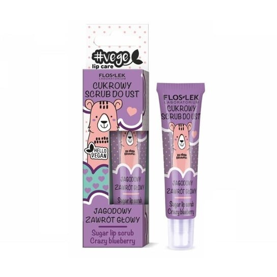 

Сахарный скраб для губ Blueberry Vertigo 14г Flos Lek Lip Care, FLOS-LEK