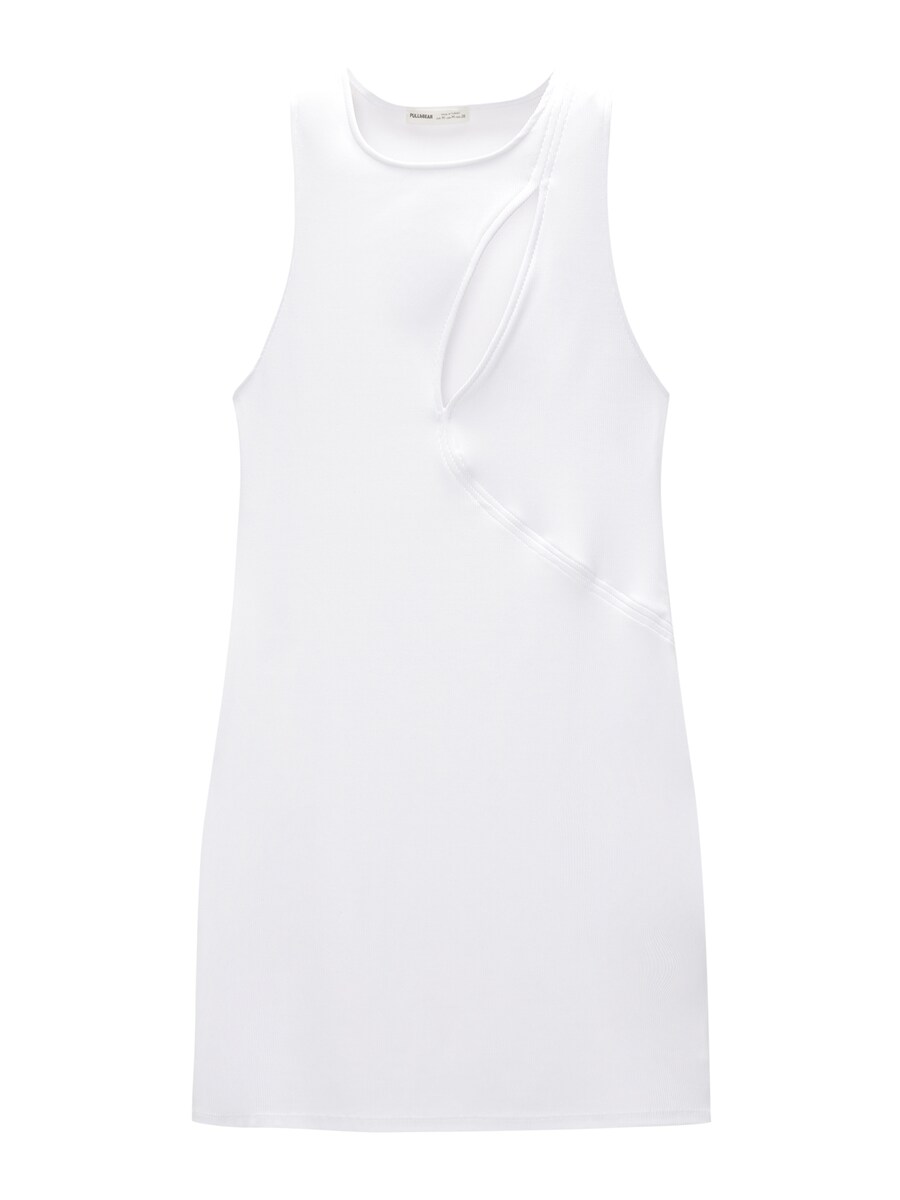 

Платье Pull&Bear, белый