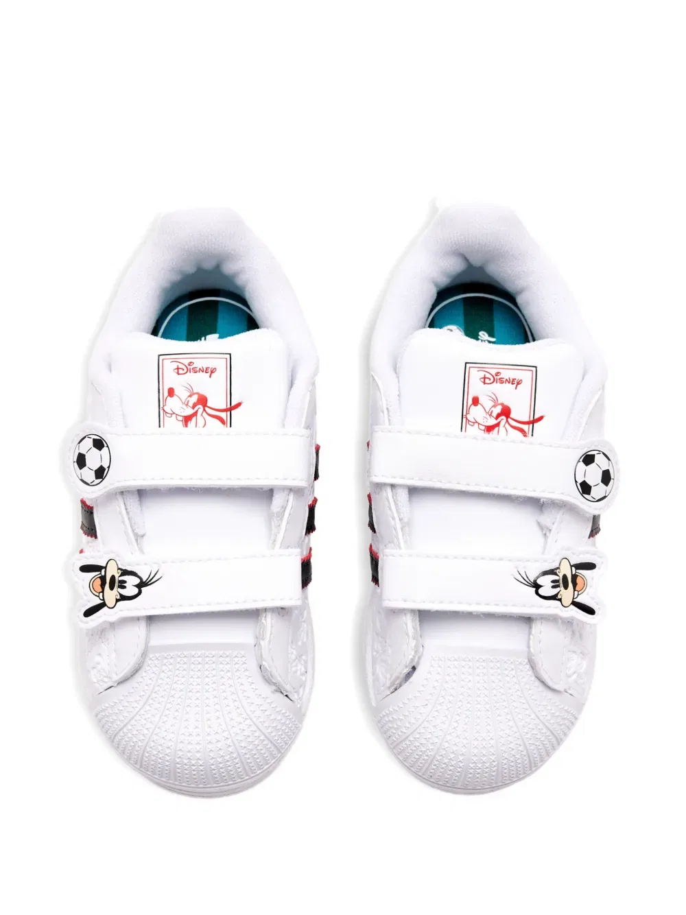 Кроссовки Disney Superstar Adidas Kids, белый — фото 3