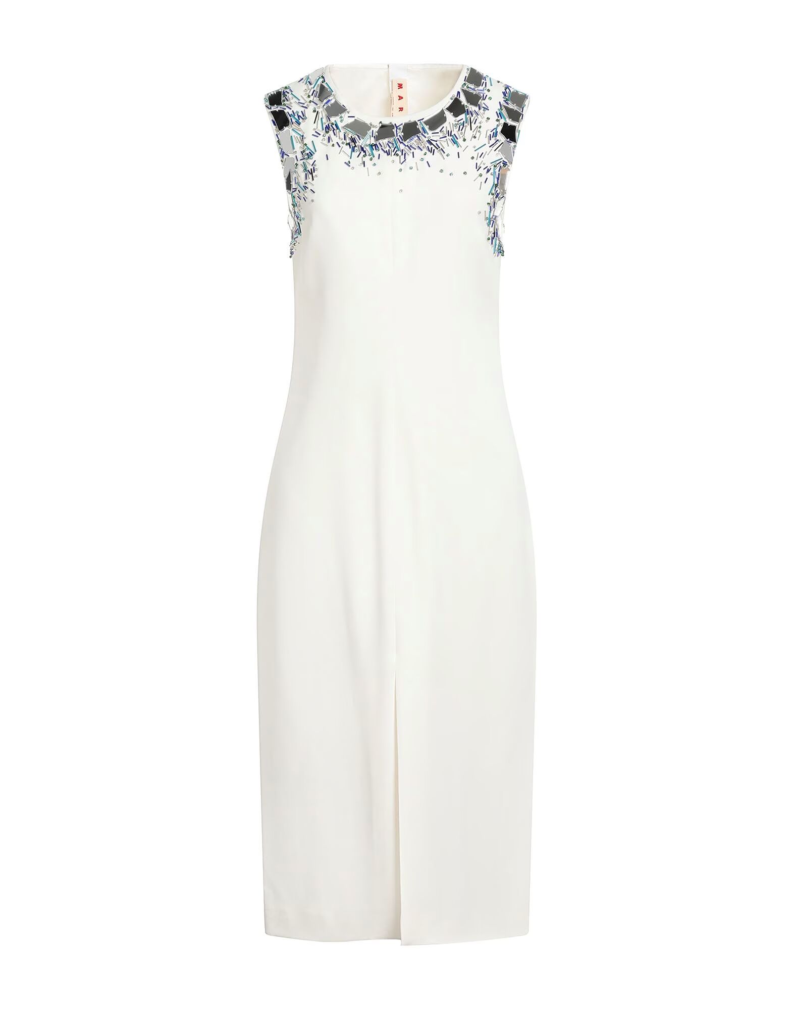 

Платье миди Marni, кремовый