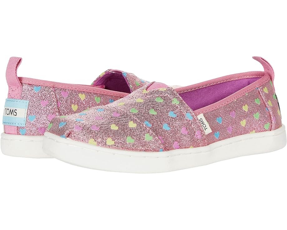 

Лоферы Toms Glimmer Hearts Alpargata, мульти