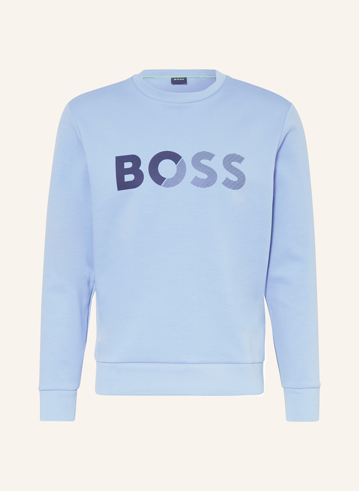 

Толстовка сальбо Boss, голубой