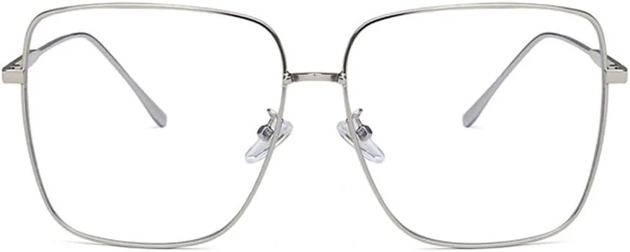 

Модные солнцезащитные очки для женщин, оправа из сплава, ретро-стиль, кристально чистые зеленые солнцезащитные очки для дам и женщин TKKTLLT, Silver-clear