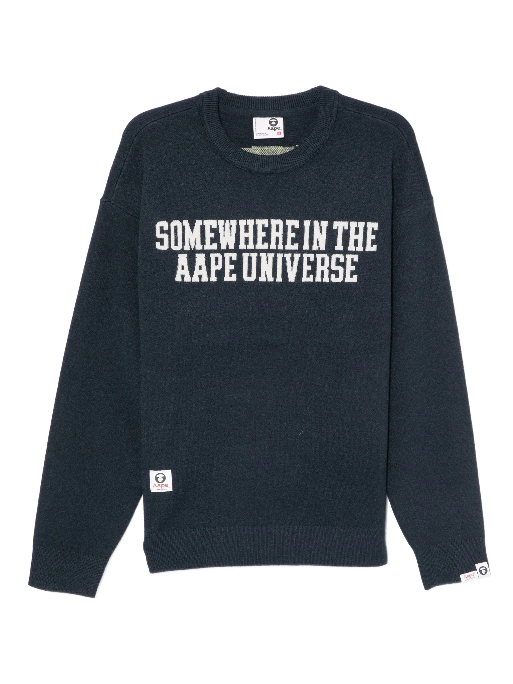 

Толстовка с логотипом Aape By A Bathing Ape, синий