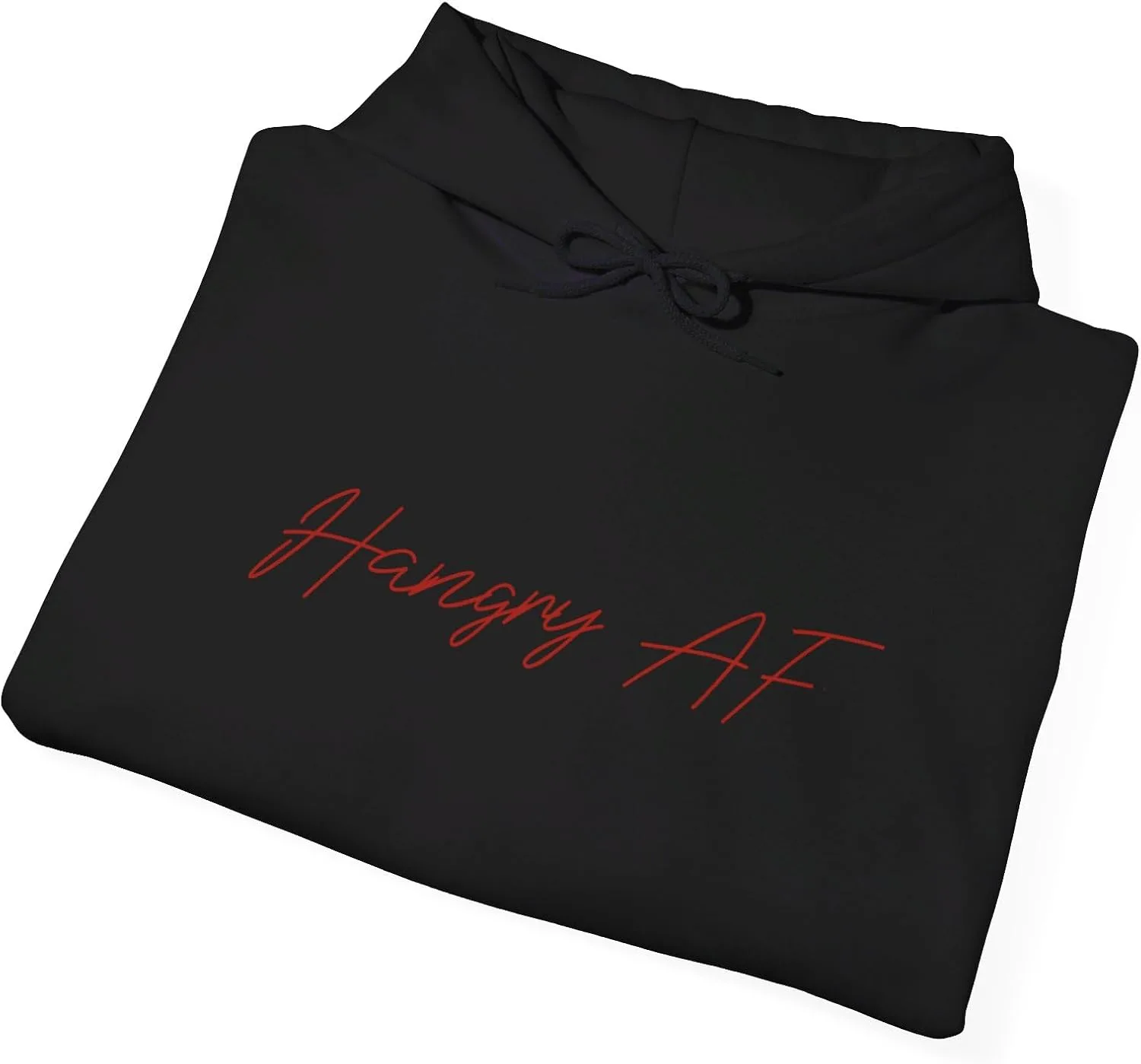 Худи Hangry AF Unisex GENERIC, черный — фото 4