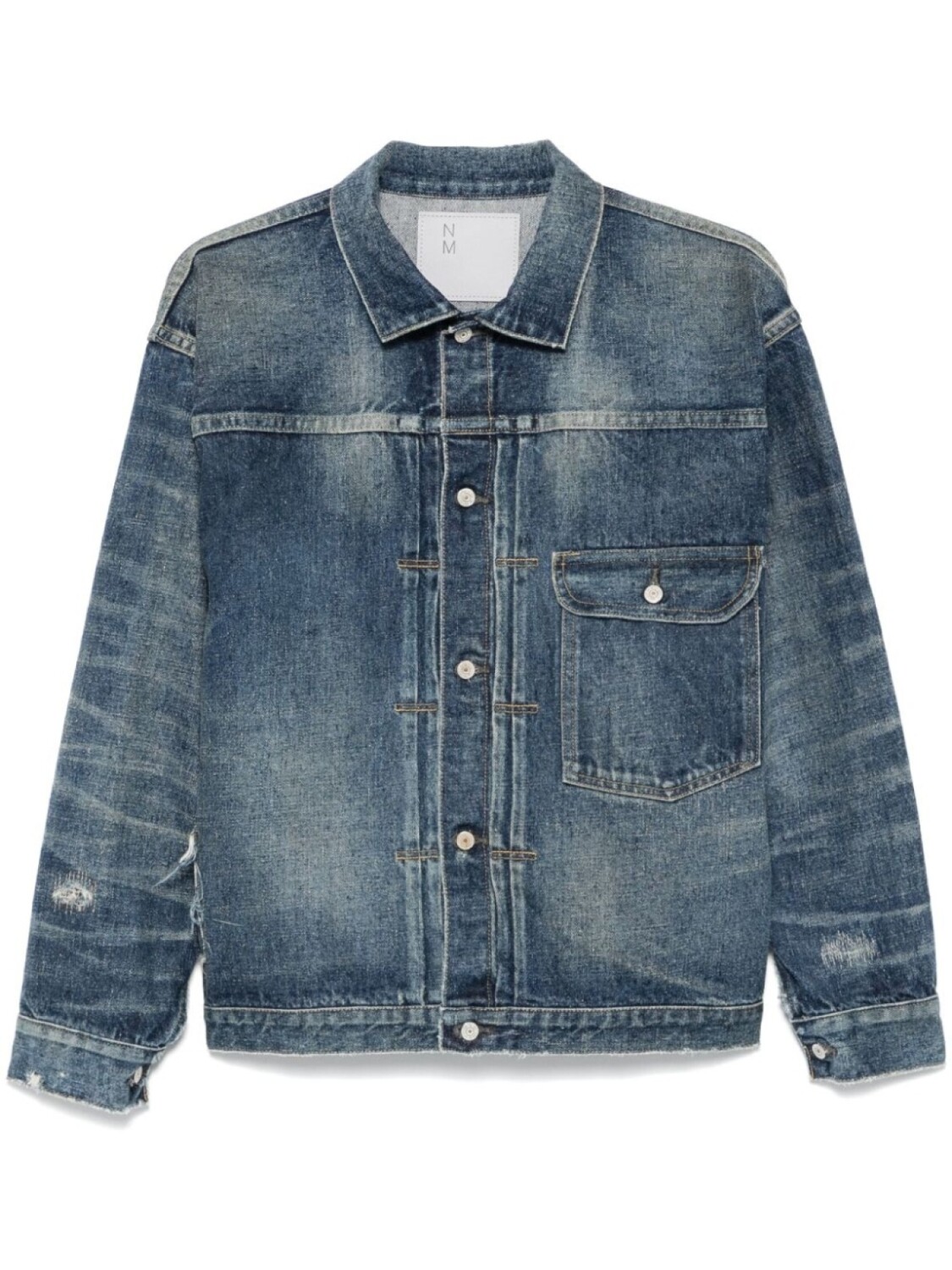 

Junya Watanabe МУЖСКАЯ джинсовая куртка Junya Watanabe Man, синий
