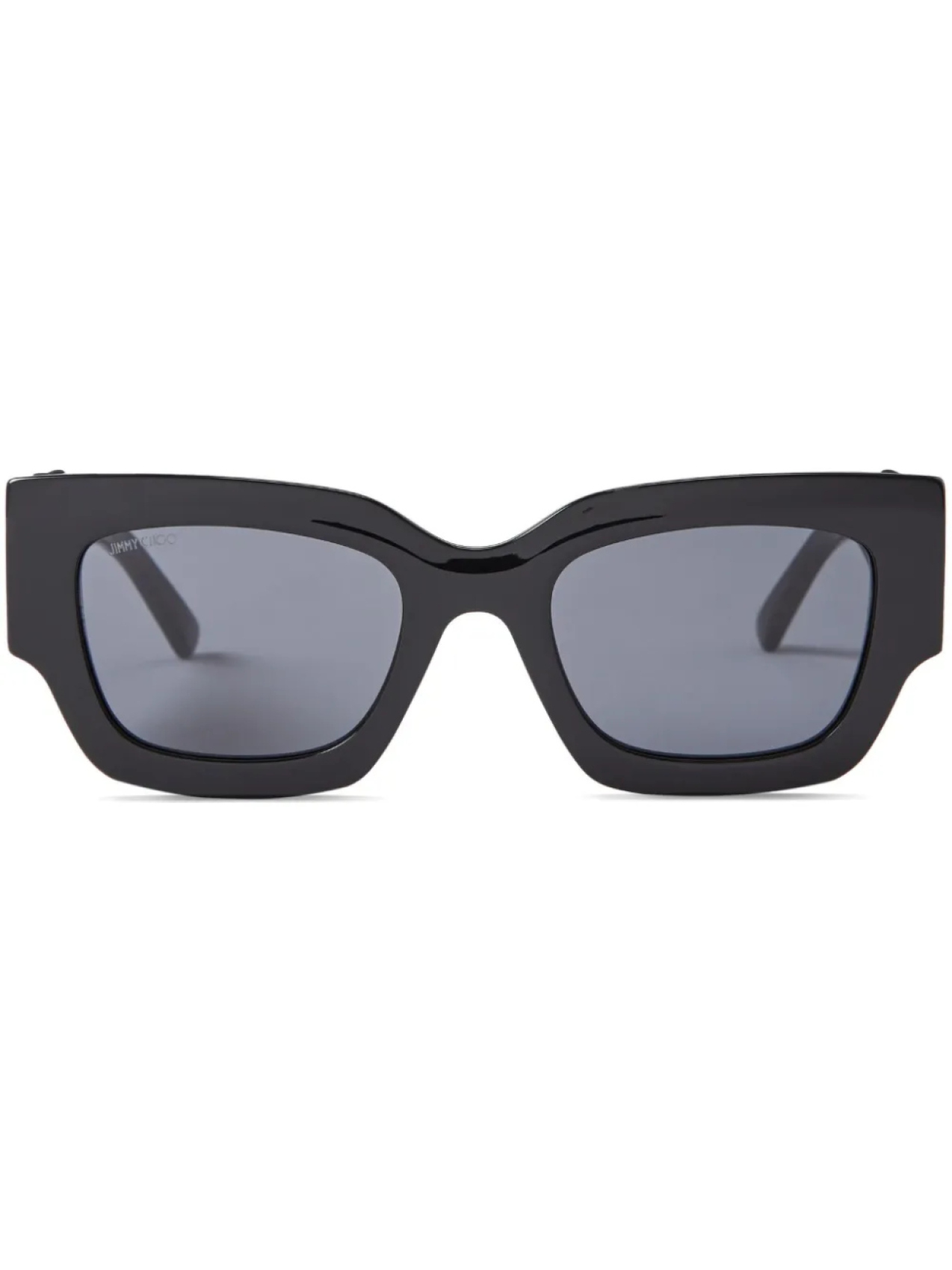

Jimmy Choo Eyewear солнцезащитные очки Nena в прямоугольной оправе, черный