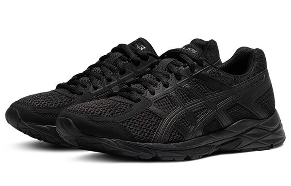 Кроссовки гель contend 4 Asics, черный — фото 2