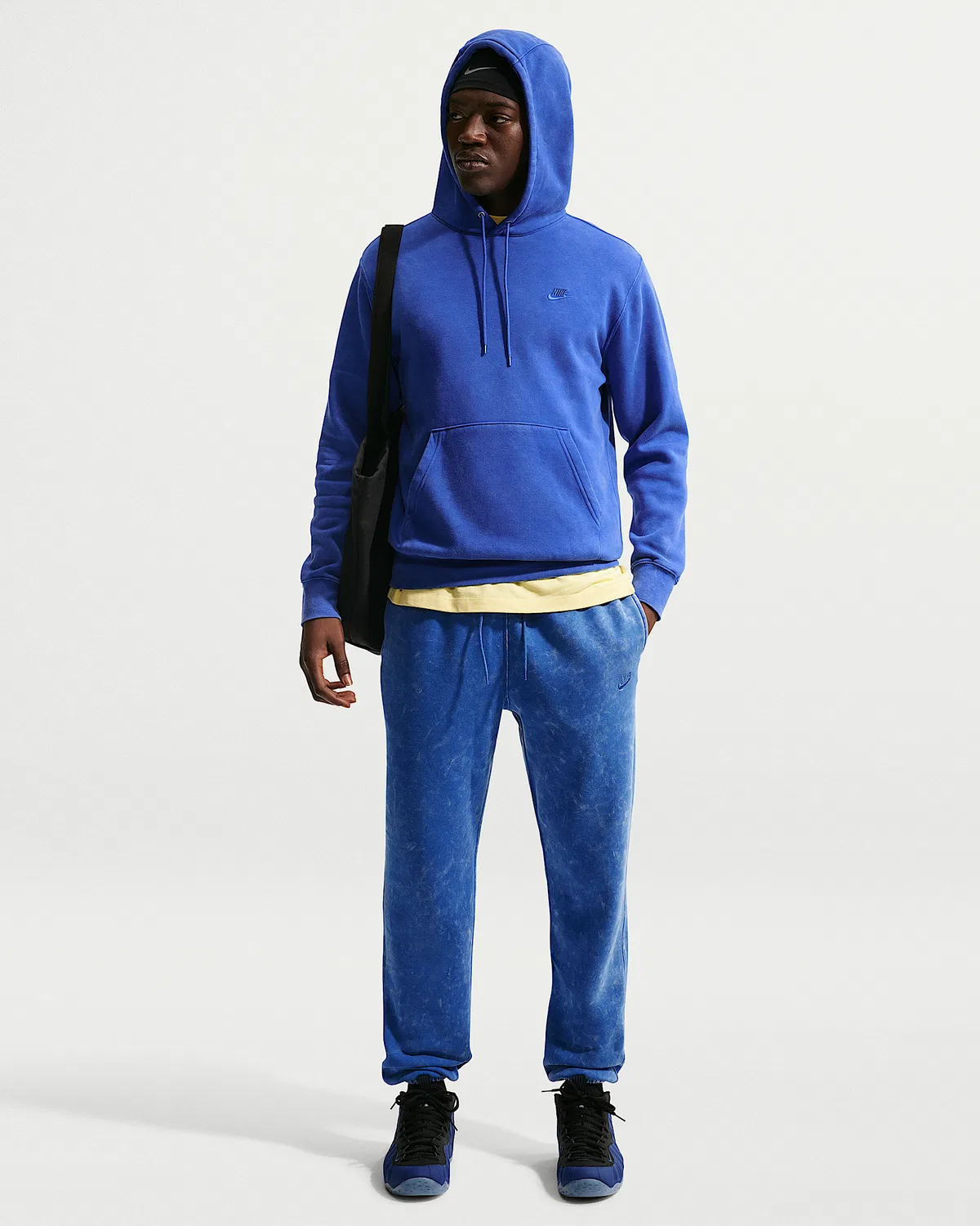 Мужские флисовые штаны Nike Sportswear Club с манжетами, Game Royal/Game Royal