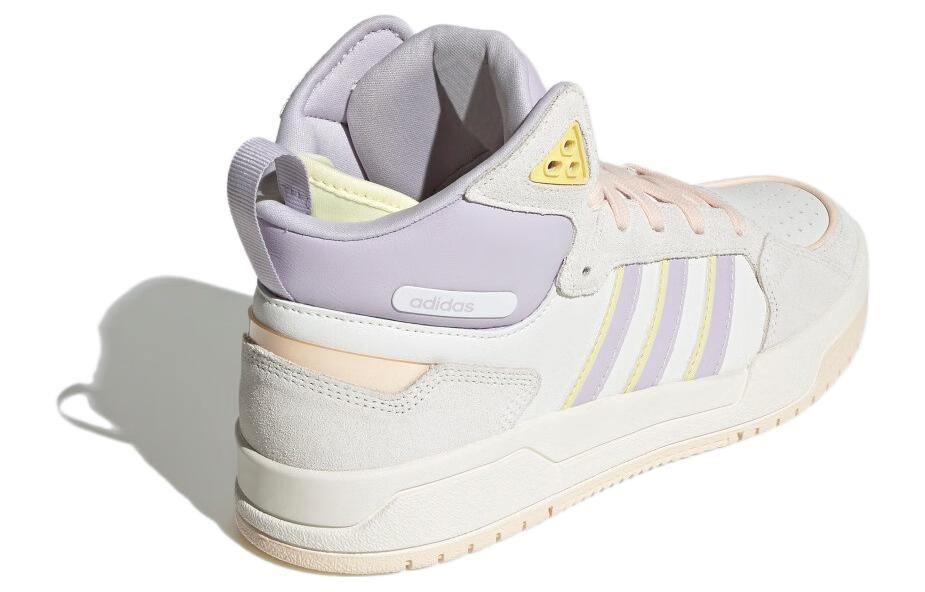 Кроссовки adidas neo 100DB Skateboarding Shoes Women's Mid-top, фиолетовый — фото 3