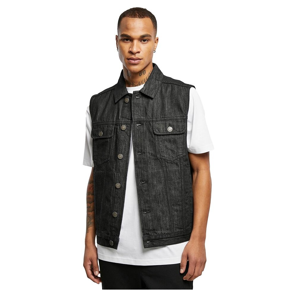

Жилет Urban Classics Denim, черный