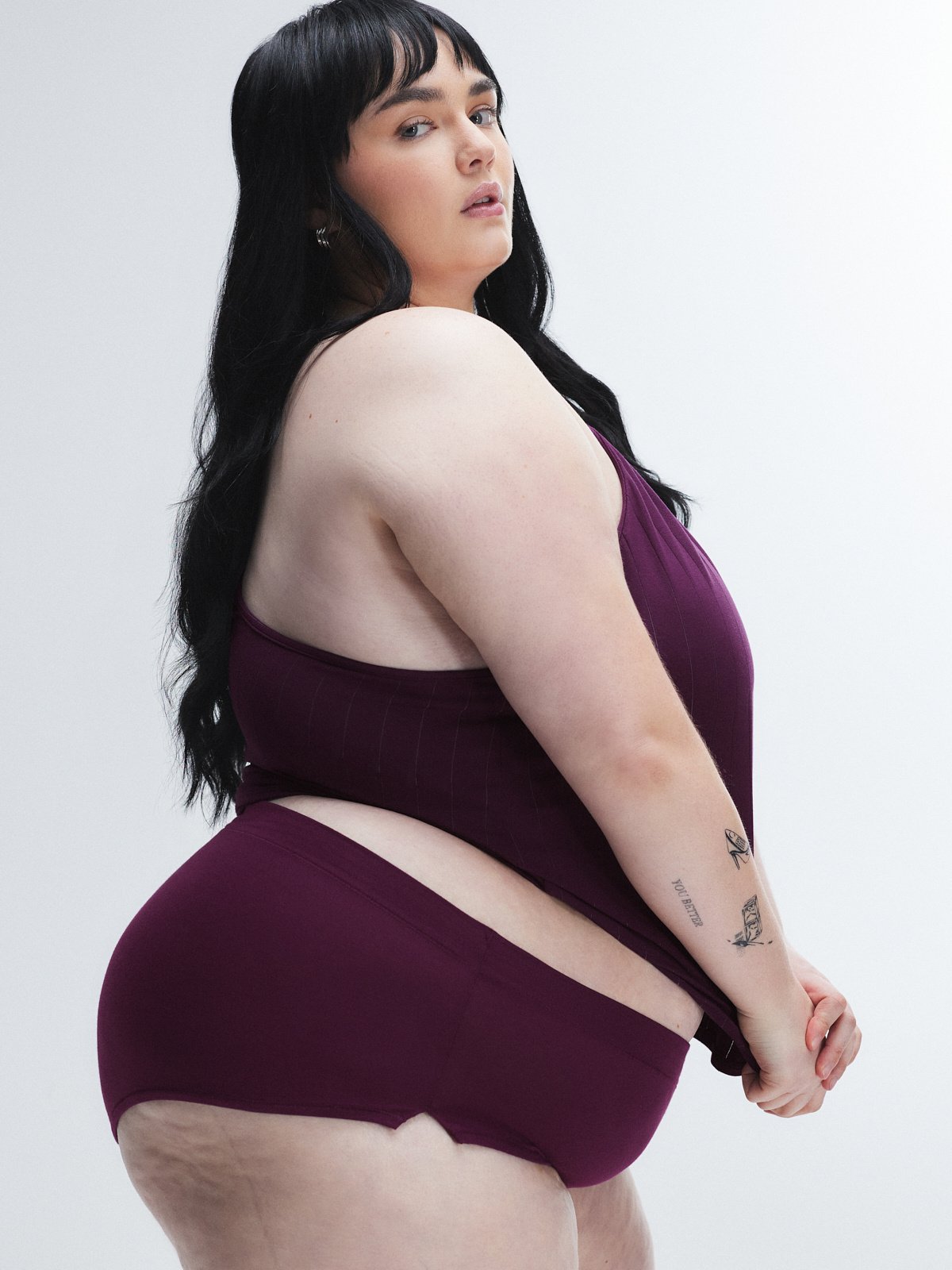 

Короткие трусики Savage X Fenty Cotton Essentials, цвет Purple Persuasion