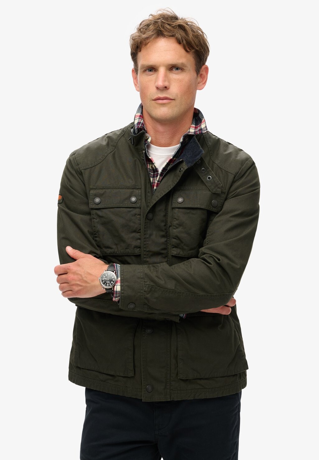 

Летняя куртка Superdry, зеленый