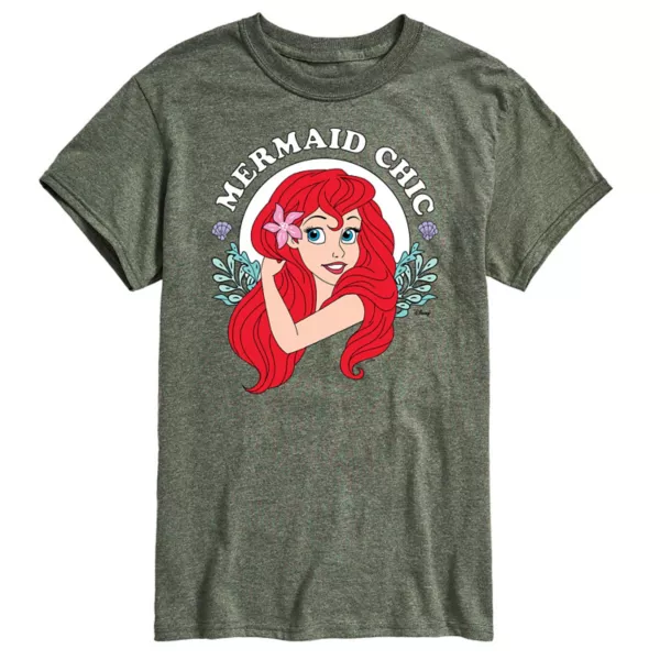 

Футболка мужская "Русалочий шик" The Little Mermaid Disney, зеленый