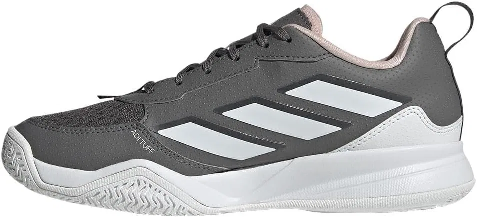 Кроссовки теннисные adidas Avaflash, белый, Sandy Pink/White/Sandy Pink — фото 4