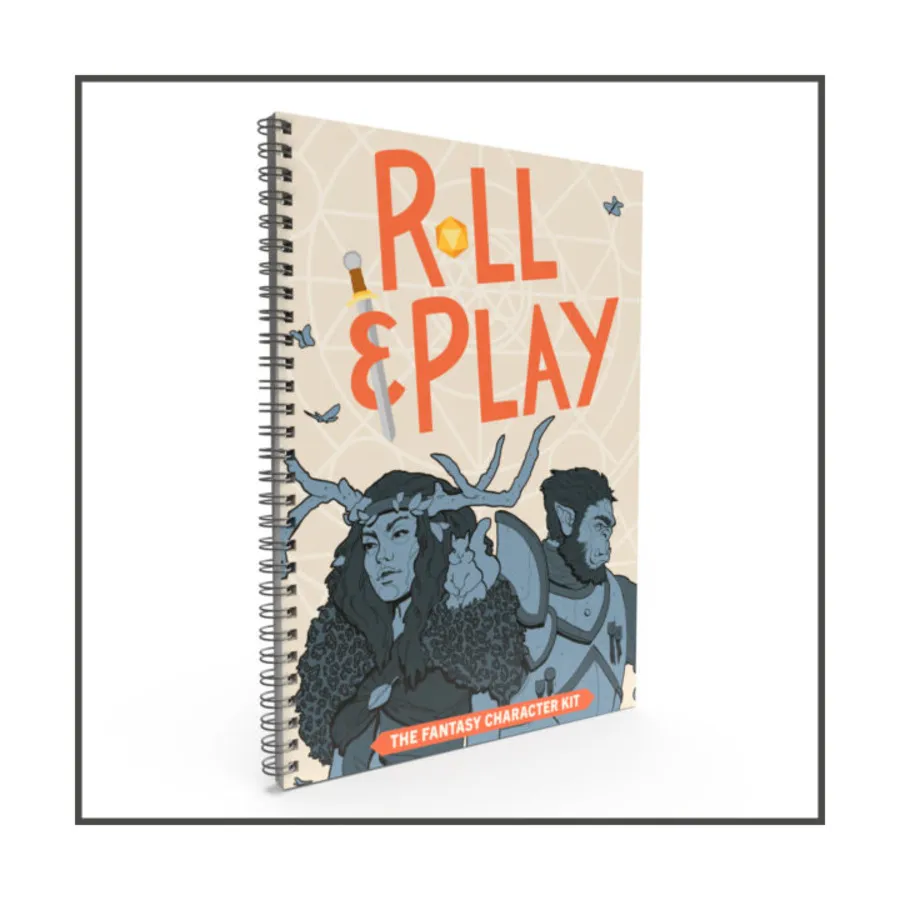 

Fantasy Characters Kit, Roll & Play, мягкая обложка