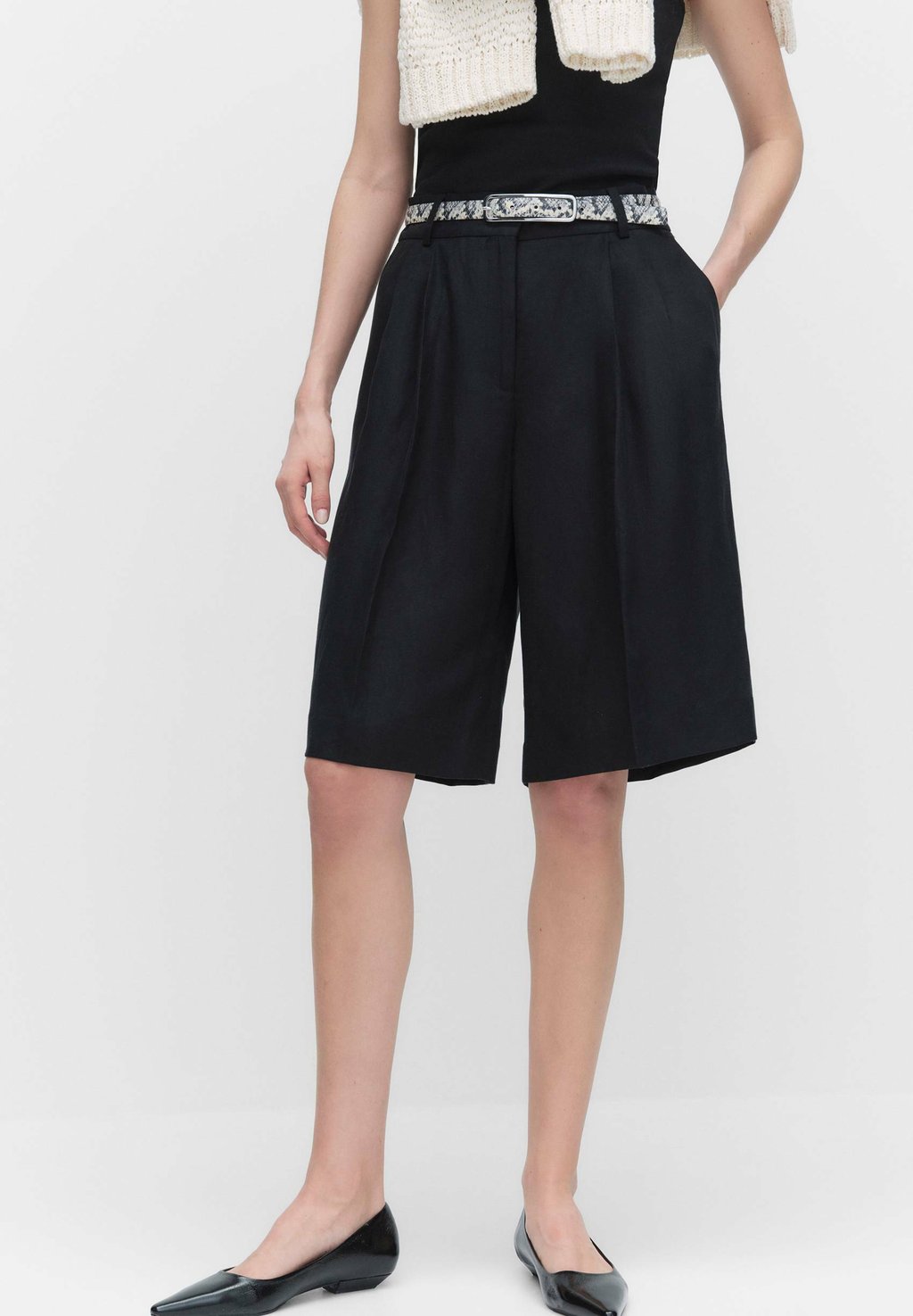 

Шорты IVORY LONG LINEN STOCKH LM Studio, черный
