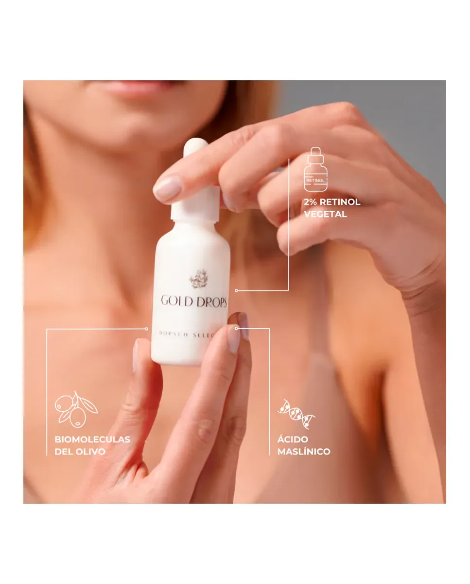Масло для лица Farma Dorsch — Лицевое масло Gold Drops Selection, 30 мл — фото 3