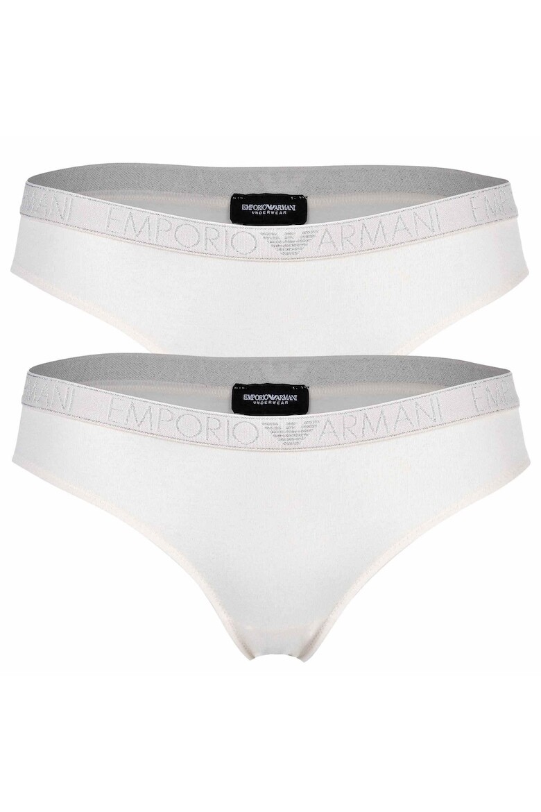 

Бикини Essential с логотипом, 2 пары Emporio Armani, бежевый