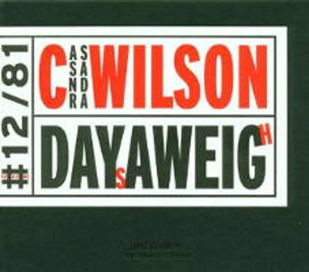 

Диск CD Days Aweigh - Cassandra Wilson