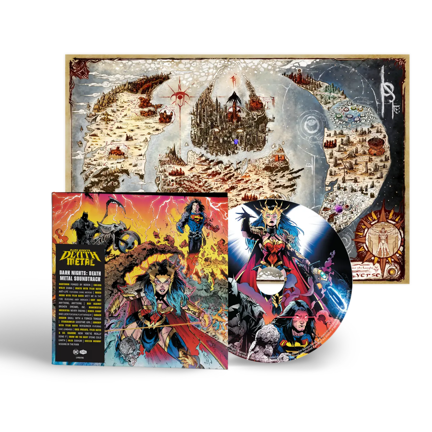 

CD диск Dark nights: death metal soundtrack cd Dark Nights Death Metal