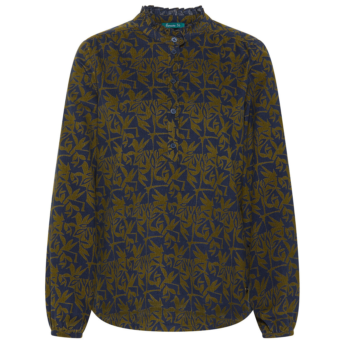 

Блуза Tranquillo Bluse aus Cord, цвет Stencil