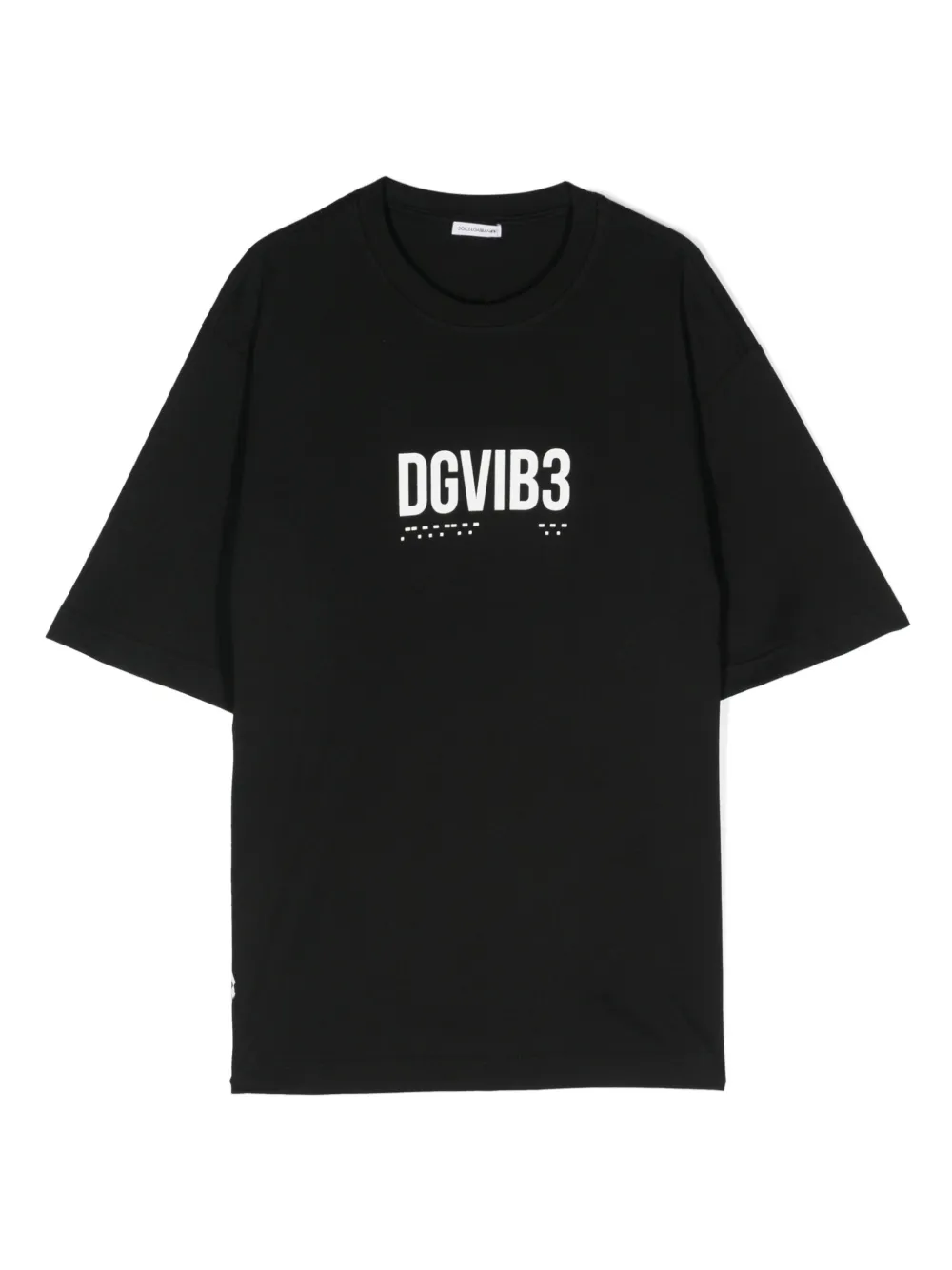 

Футболка с принтом DGVIB3 Dolce & Gabbana DGVIB3, черный