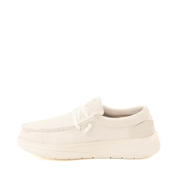 Слипоны Womens HEYDUDE Wendy Comf Suede Slip-On Casual Shoe, цвет Ivory