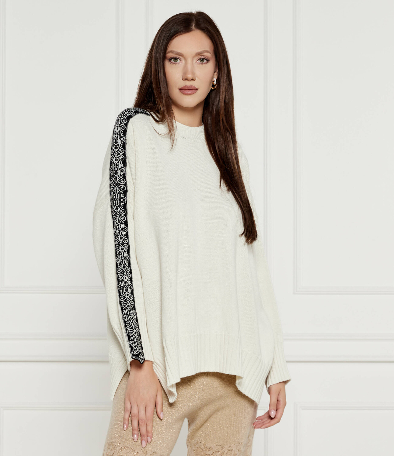 

Свитер AKEP Loose fit, белый