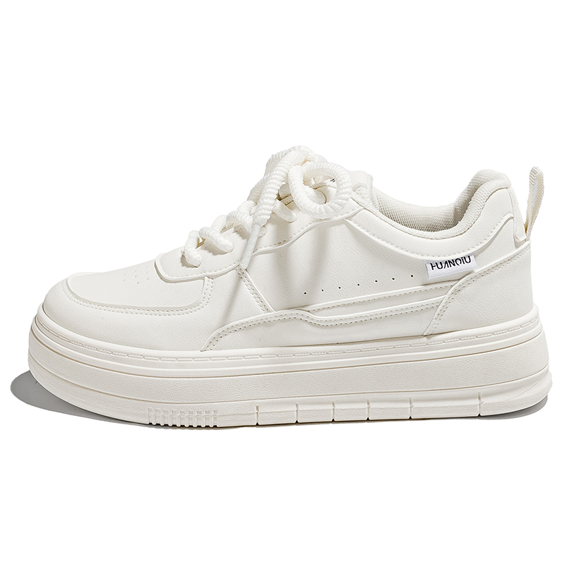 

Кроссовки HUANQIU Skateboard Shoes Women's Low-Top White, Белый, Кроссовки HUANQIU Skateboard Shoes Women's Low-Top White