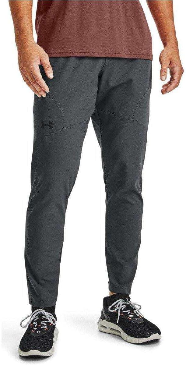 

Мужские эластичные тканые зауженные спортивные брюки Under Armour, Pitch Gray (012)/Black