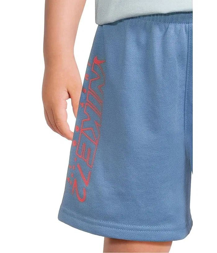 Костюм с Dri-FIT Rhythm Dri-fit Mesh Short Set Nike Kids, White — фото 3