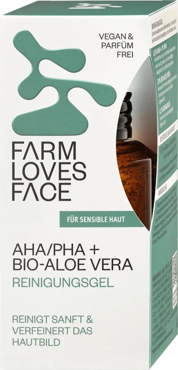 

Очищающий гель AHA/PHA + органическое алоэ вера 120 мл Farm Loves Face