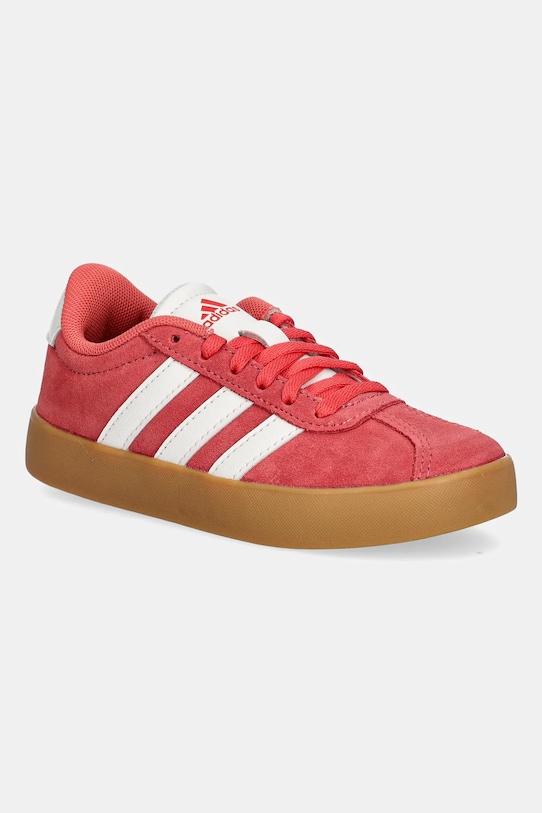 

Детские замшевые кроссовки VL COURT 3.0 Adidas, розовый