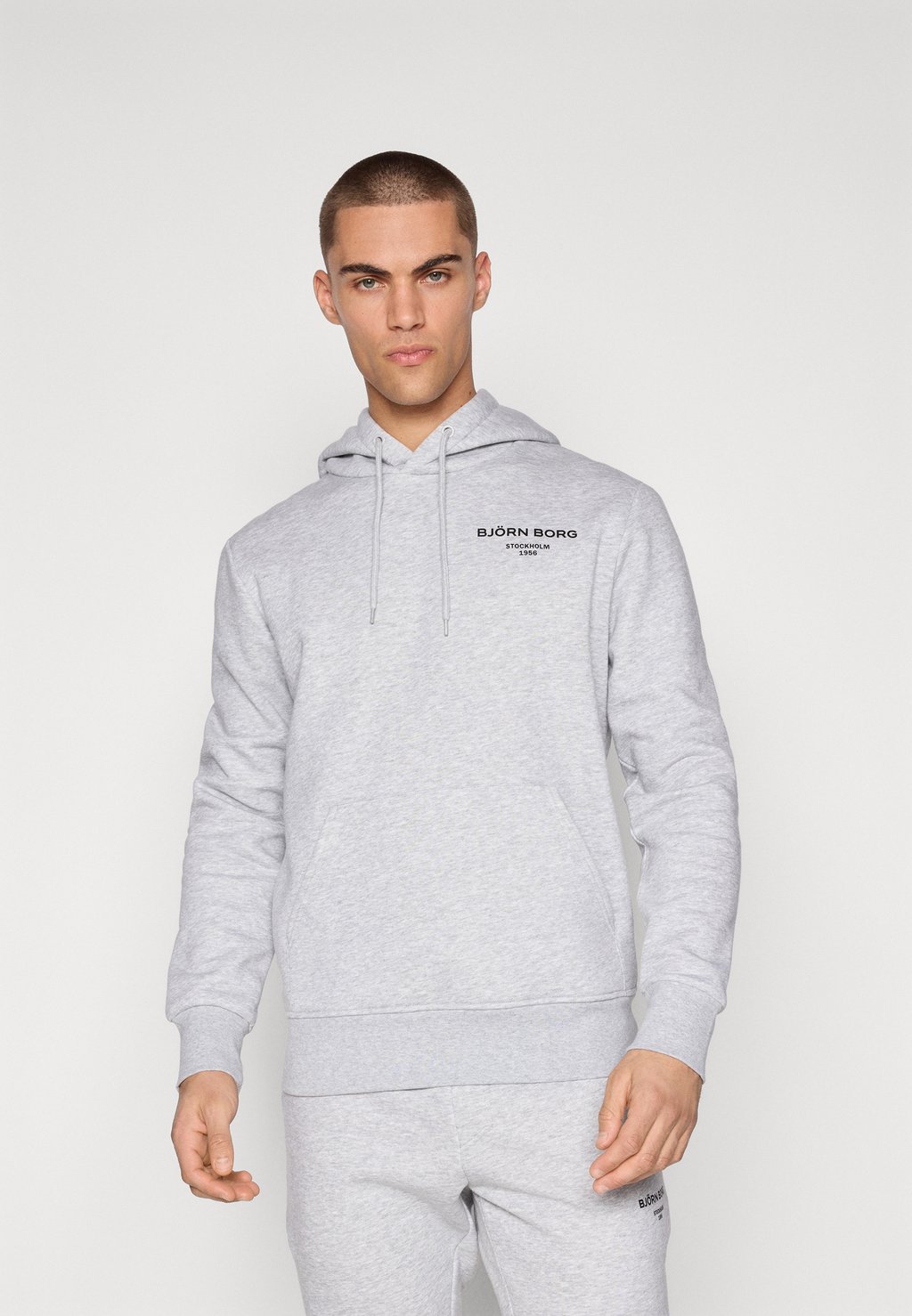 

Толстовка с капюшоном ESSENTIAL HOODIE Björn Borg, светло-серый