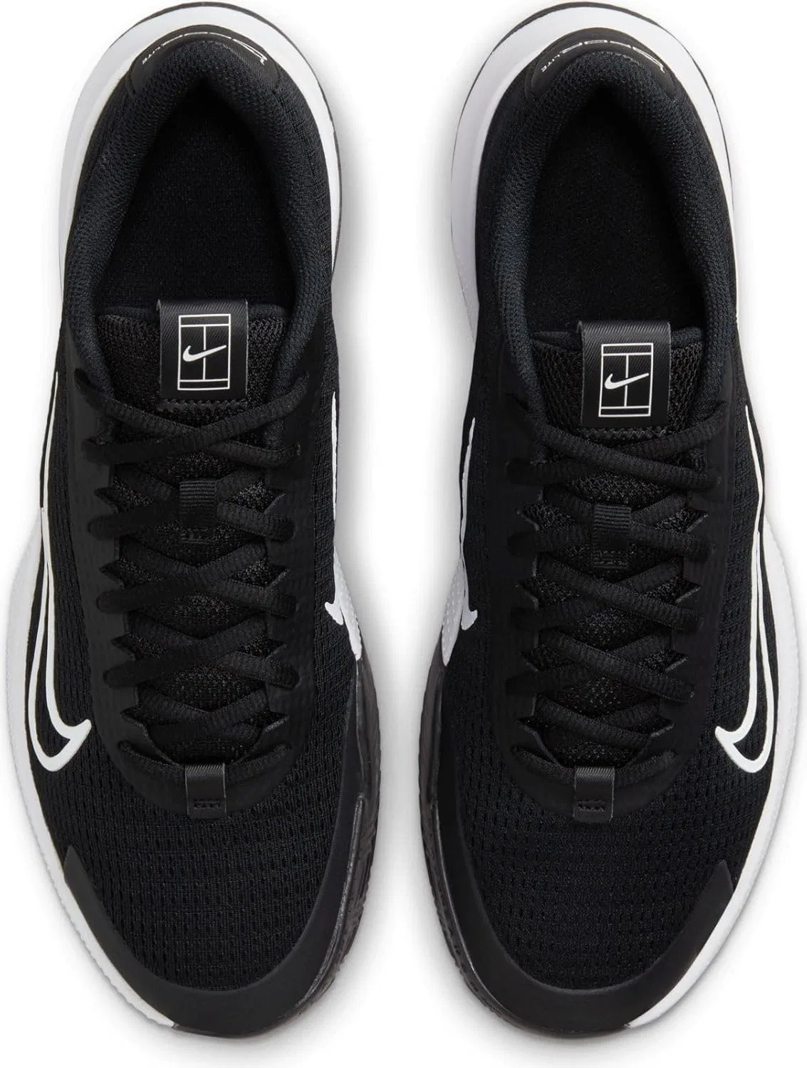 Мужские теннисные кроссовки Nike M Vapor Lite 2 Cly, Black White — фото 3