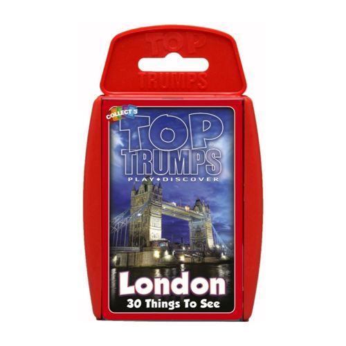 

Настольная игра London 30 Things To See – Top Trumps Specials Winning Moves