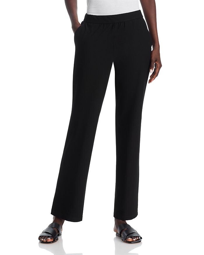 

Прямые брюки Eileen Fisher, черный