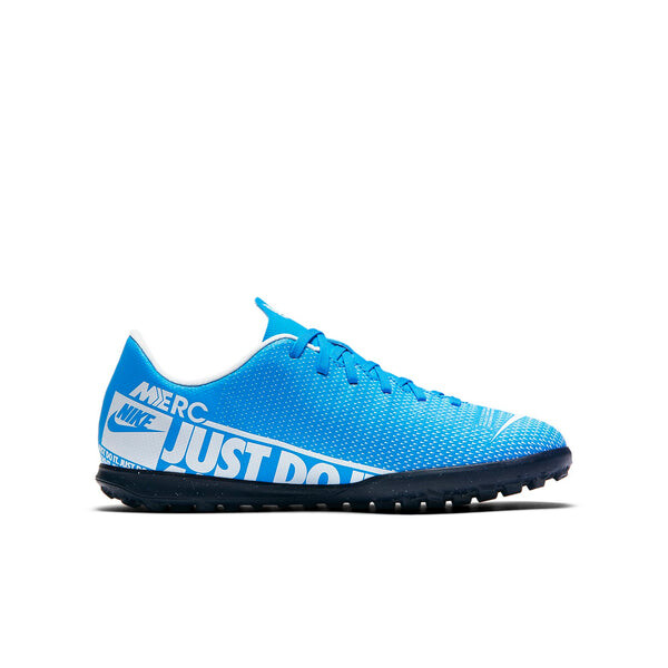 Кроссовки vapor 13 club tf turf k 'blue white' Nike, синий — фото 2