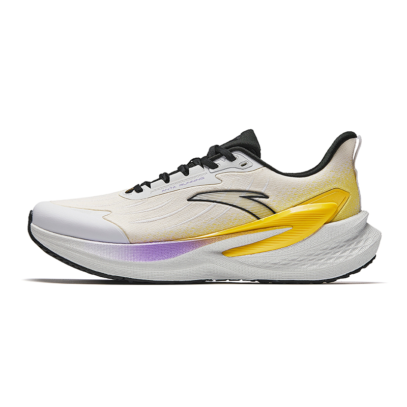 

ANTA Коллекция Running, противоскользящие, износостойкие, низкие, повседневные кроссовки для бега, мужские, белые, желтые, фиолетовые